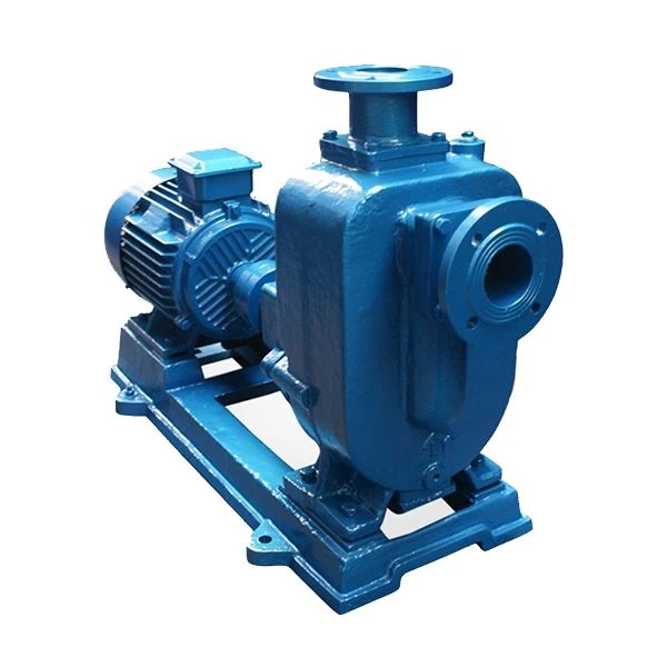 Self-priming sewage pump4